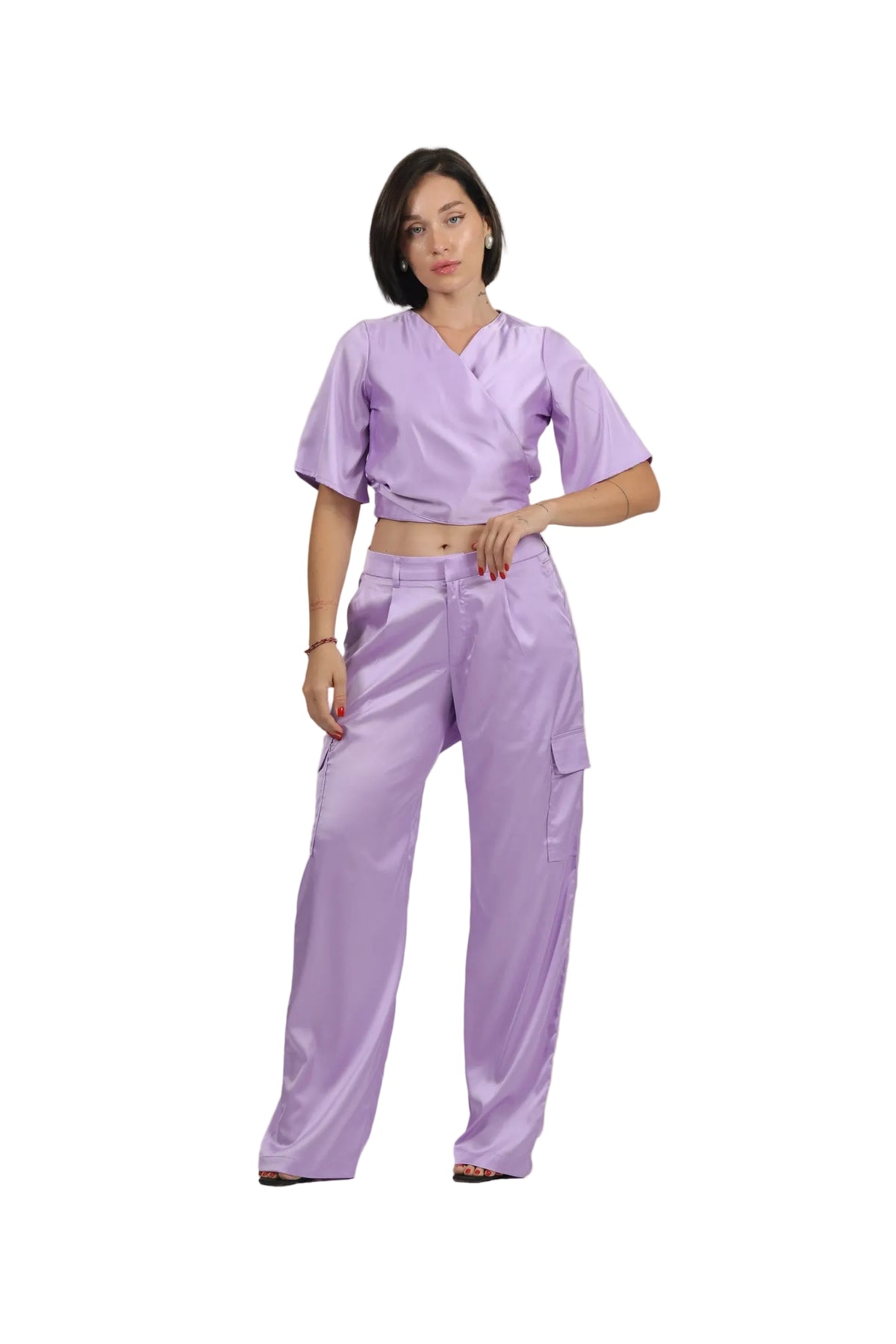 Unbothered - Women's Silk Co-ord Set