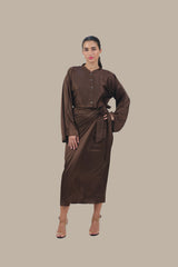 She's the Moment - Women's Silk Co-ord Set