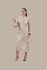 She's the Moment - Women's Silk Co-ord Set