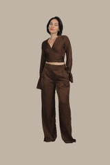 Feminine Energy - Women's Silk Co-ord Set