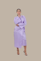 She's the Moment - Women's Silk Co-ord Set