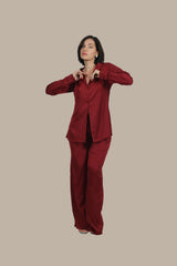 Boss Babe Energy - Women's Silk Co-ord Set