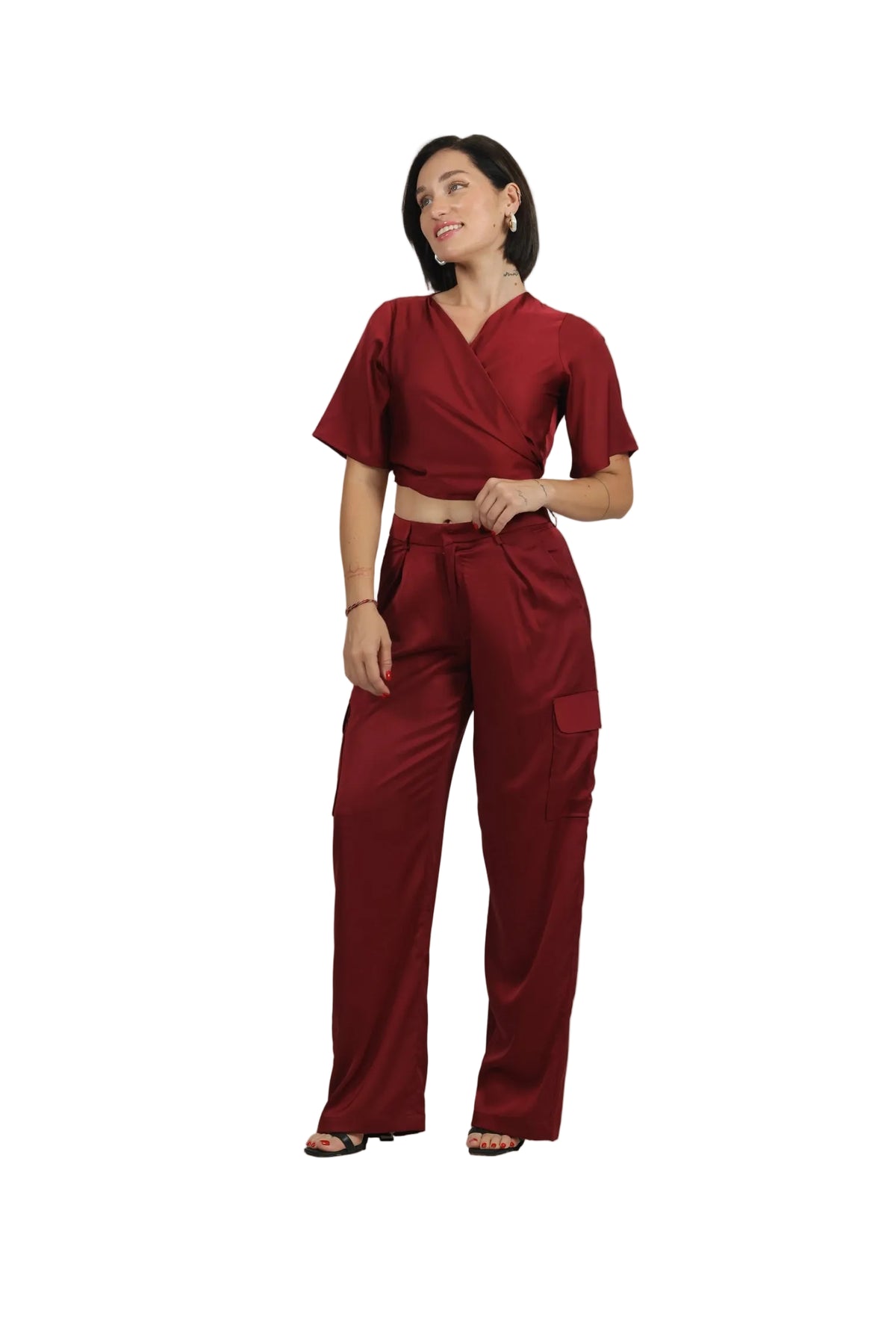 Unbothered - Women's Silk Co-ord Set