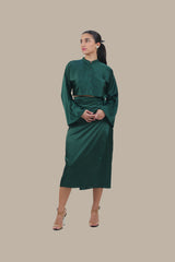 She's the Moment - Women's Silk Co-ord Set