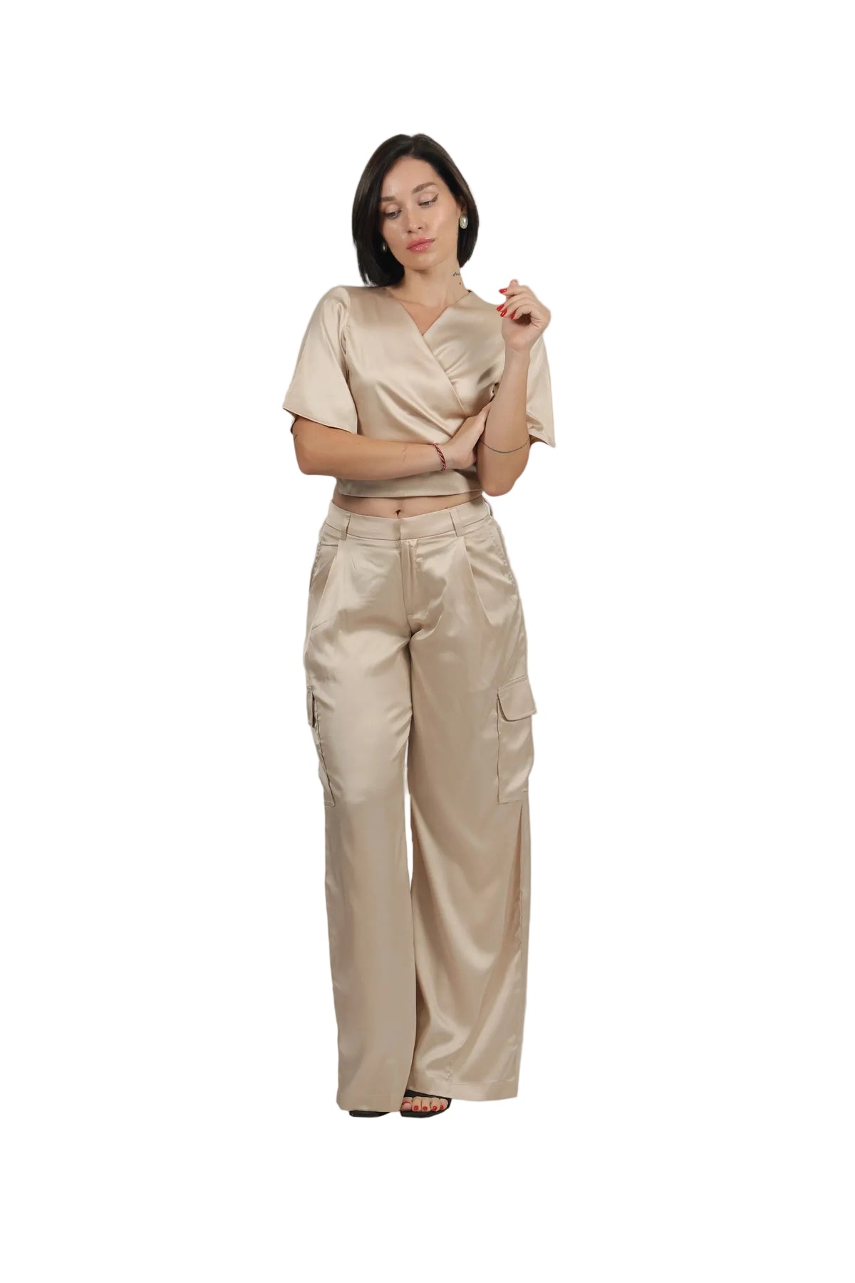 Unbothered - Women's Silk Co-ord Set