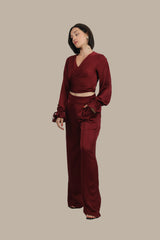Feminine Energy - Women's Silk Co-ord Set