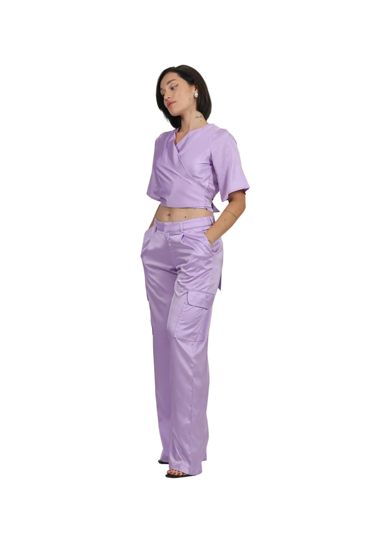 Unbothered - Women's Silk Co-ord Set