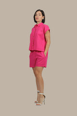 Groove Godess - Women's Color Pop Linen Set