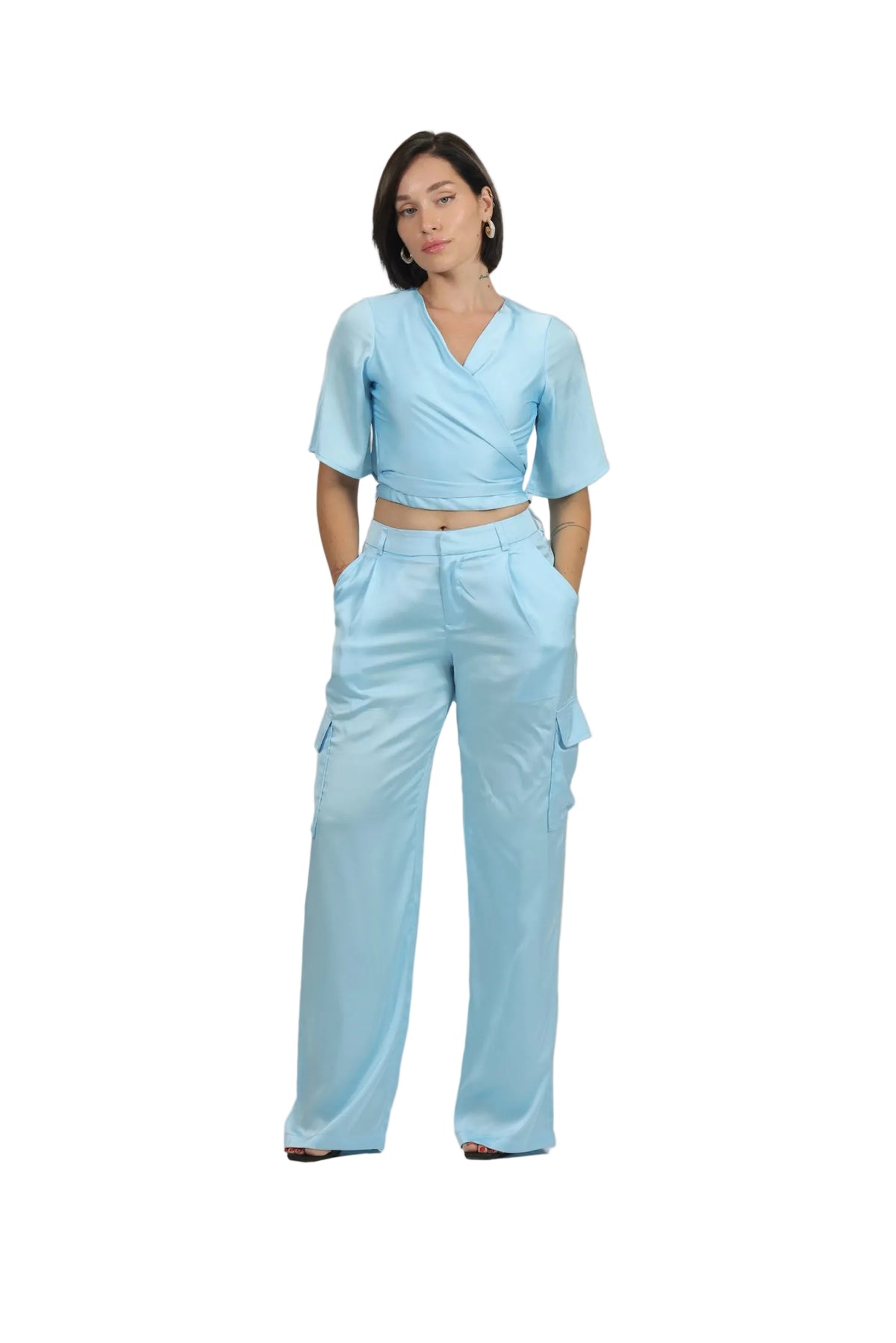 Unbothered - Women's Silk Co-ord Set