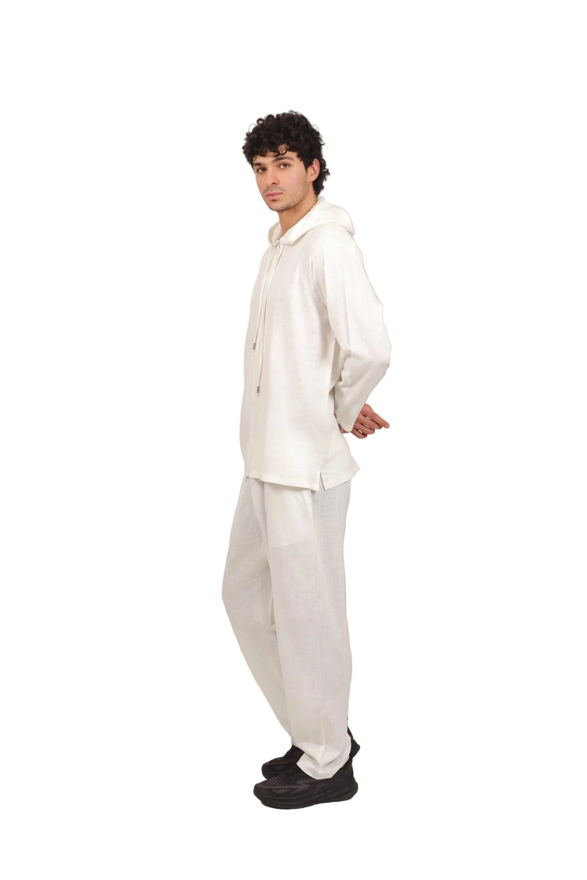 Creed - Men's Linen Hooded Co-ord Set