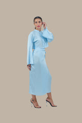 She's the Moment - Women's Silk Co-ord Set