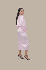 She's the Moment - Women's Silk Co-ord Set