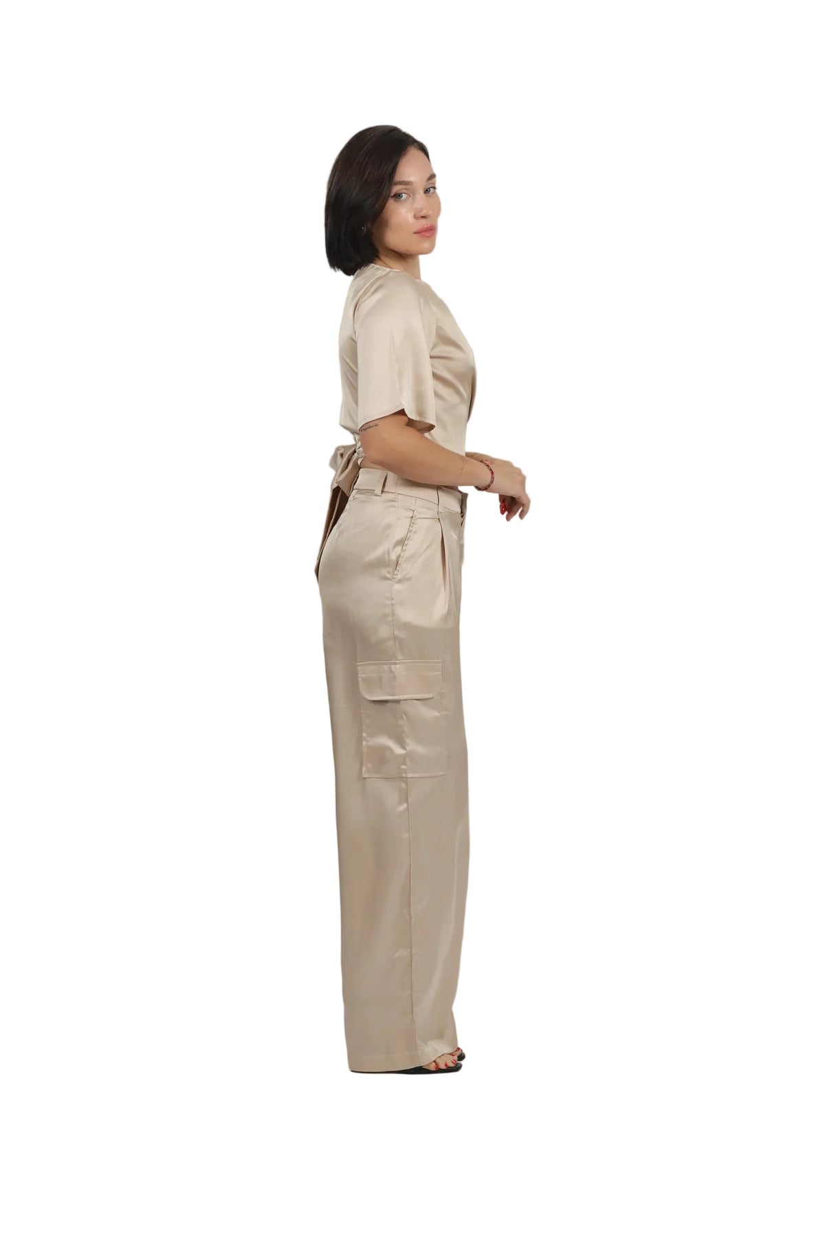 Unbothered - Women's Silk Co-ord Set