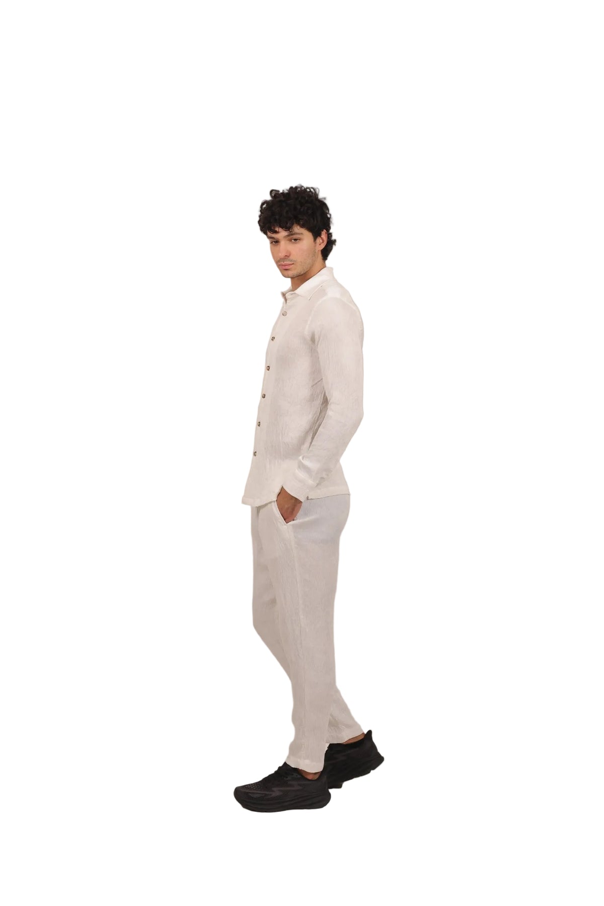 Waffle - Men's Crinkle Co-ord Set