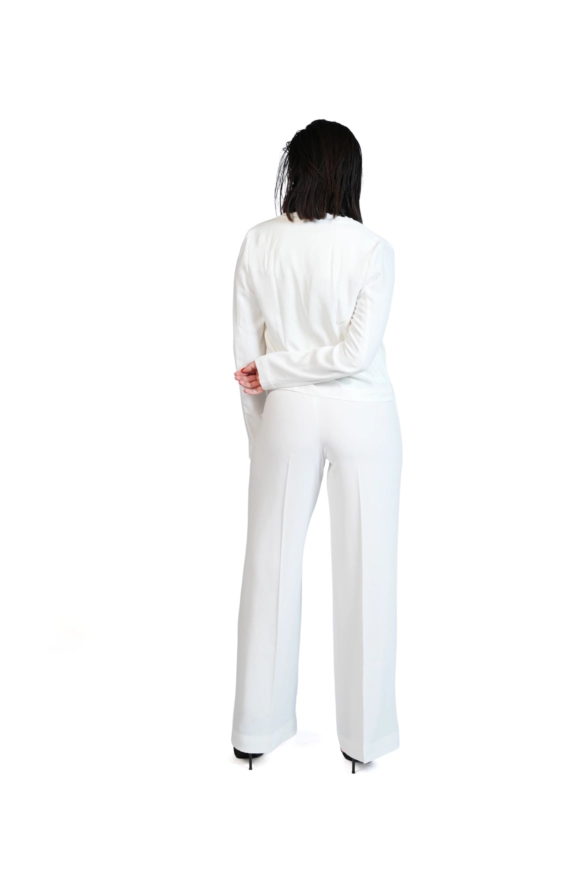 First Impression - Cropped Blazer 3-Piece Tailored Set
