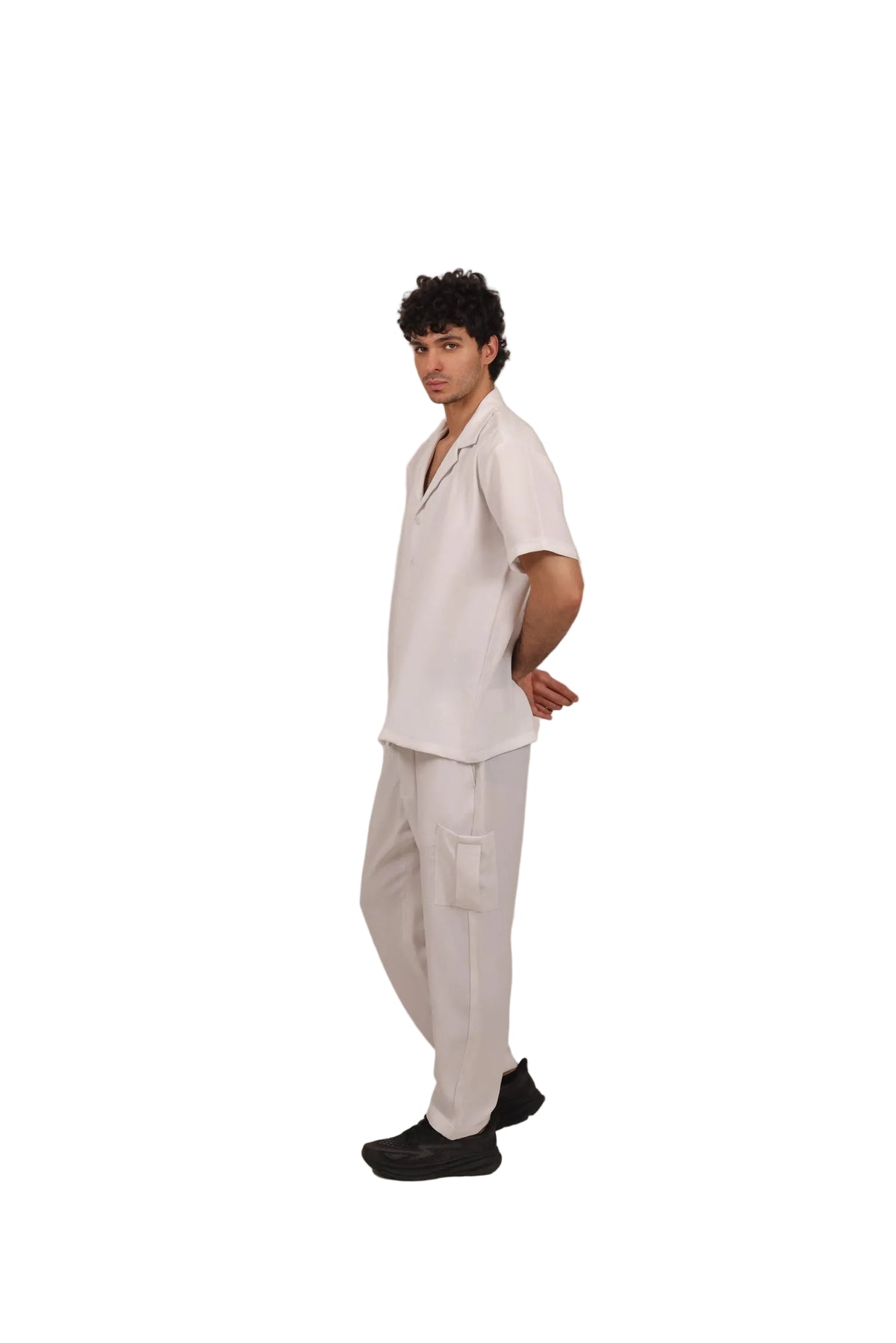 Malibu - Men's Crepe Cargo Co-ord Set