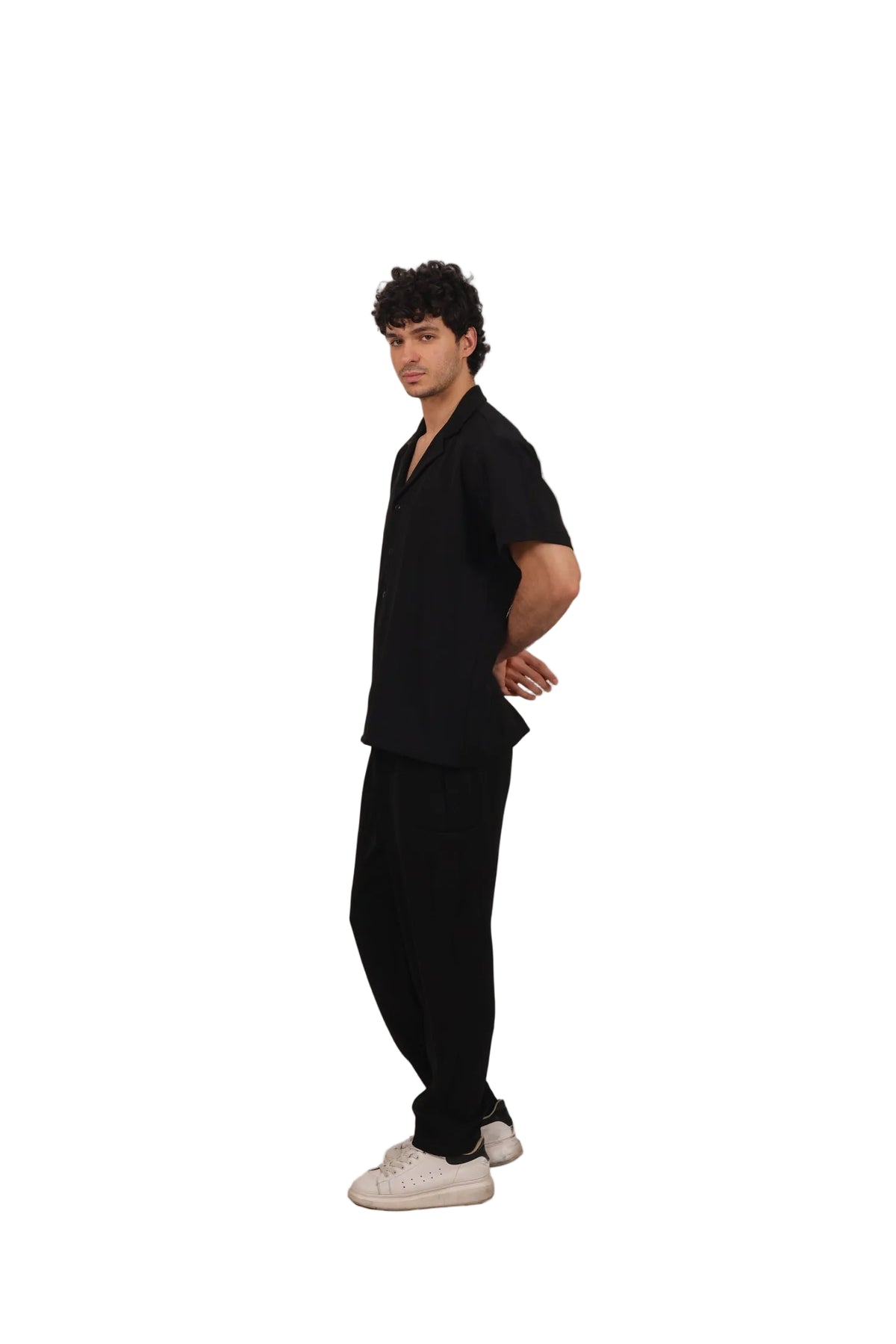 Malibu - Men's Crepe Cargo Co-ord Set