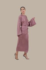 She's the Moment - Women's Silk Co-ord Set