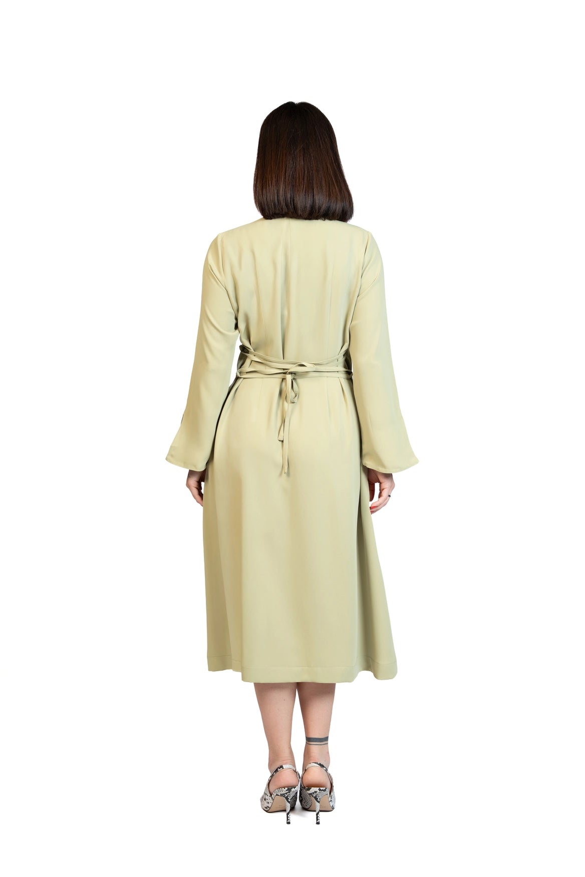 Put Together - Corset-Back Button-Through Dress