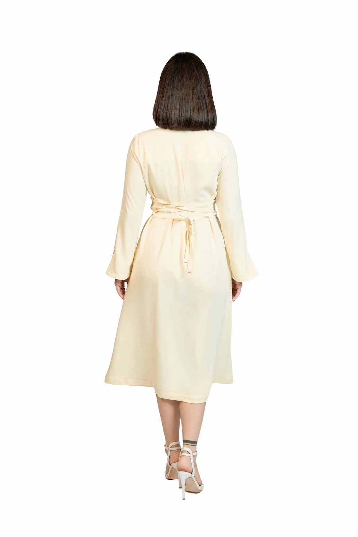 Put Together - Corset-Back Button-Through Dress