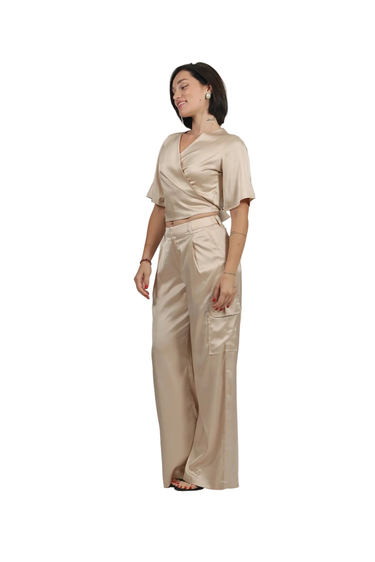Unbothered - Women's Silk Co-ord Set