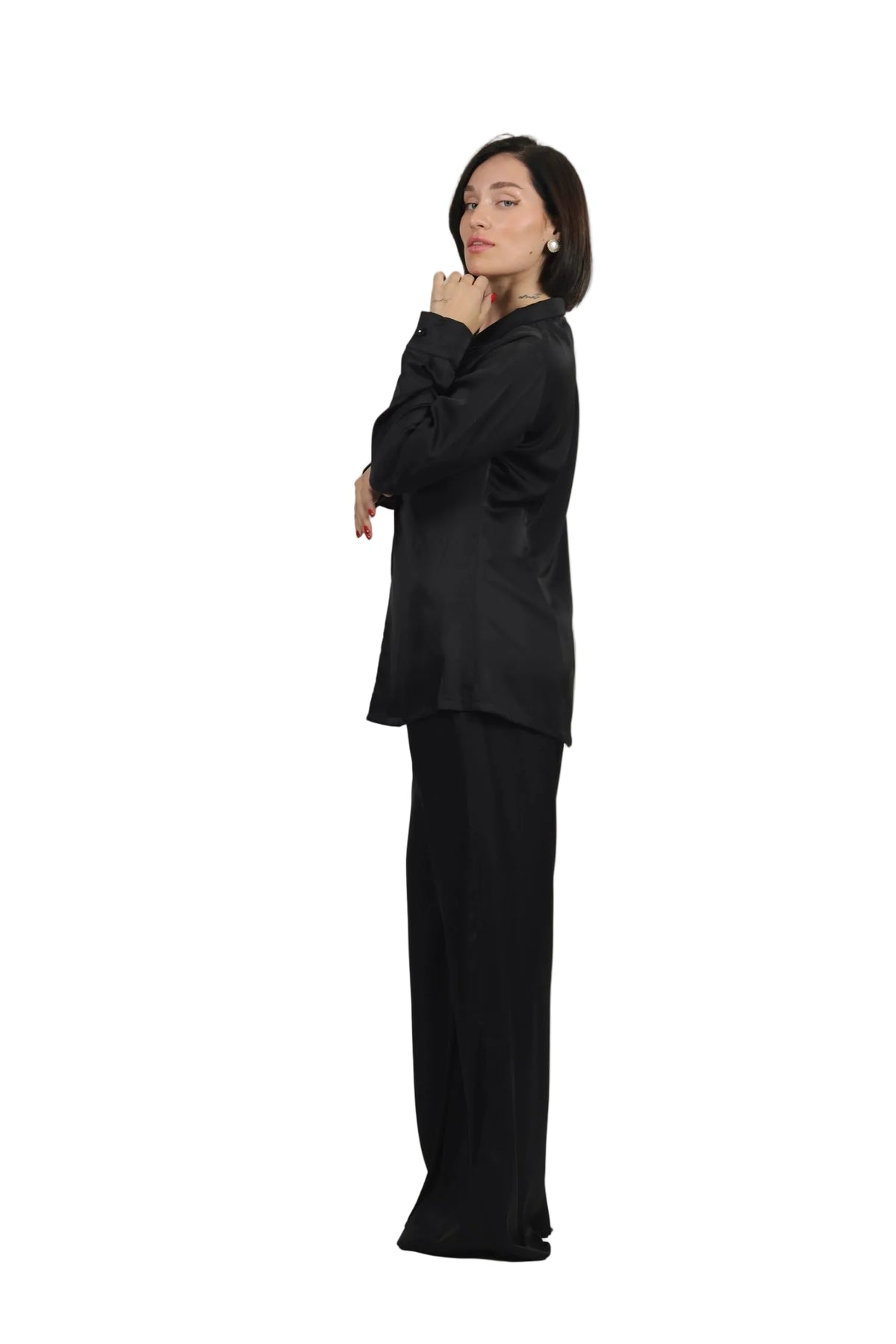 Boss Babe Energy - Women's Silk Blazer Co-ord Set