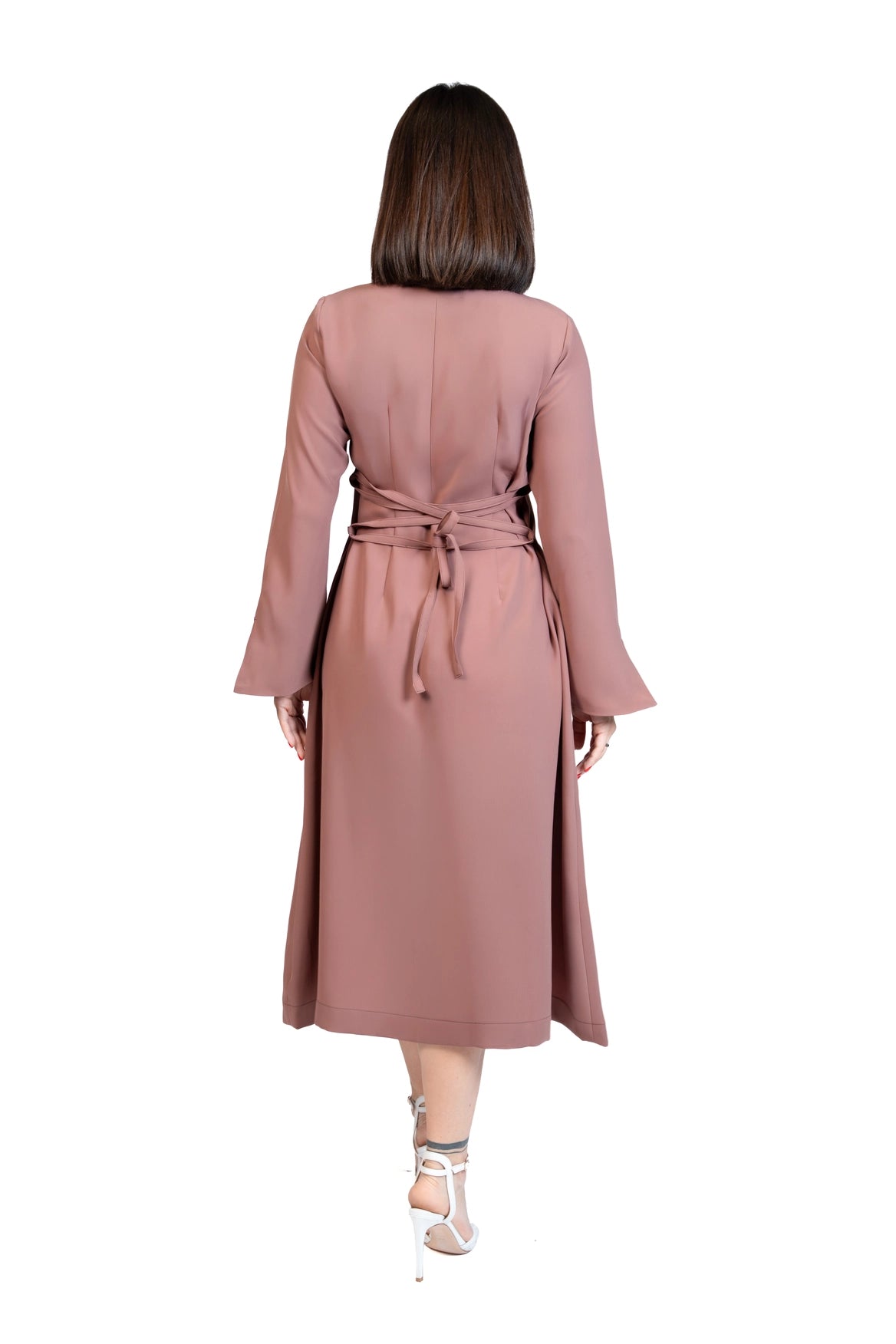Put Together - Corset-Back Button-Through Dress