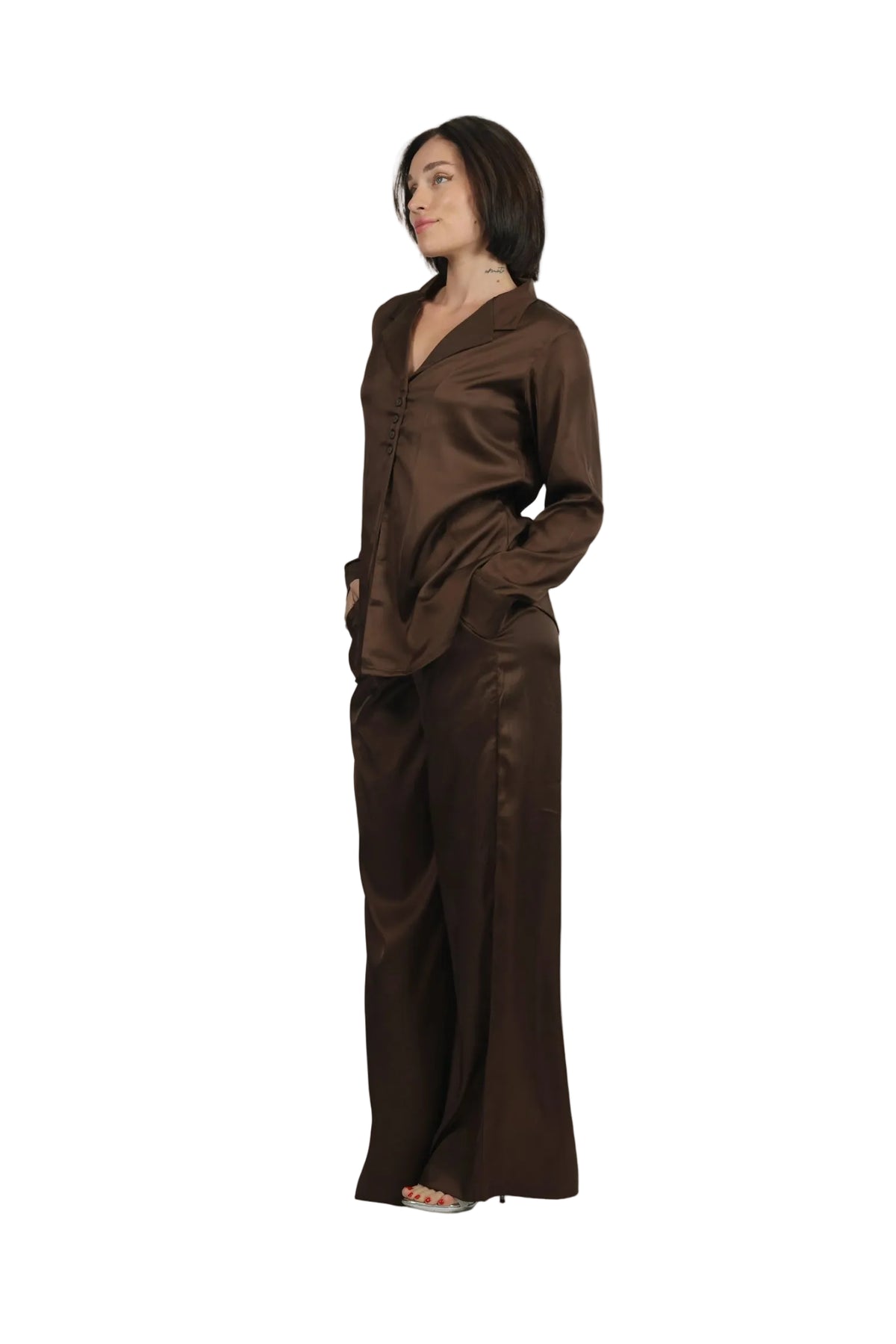 Boss Babe Energy - Women's Silk Blazer Co-ord Set
