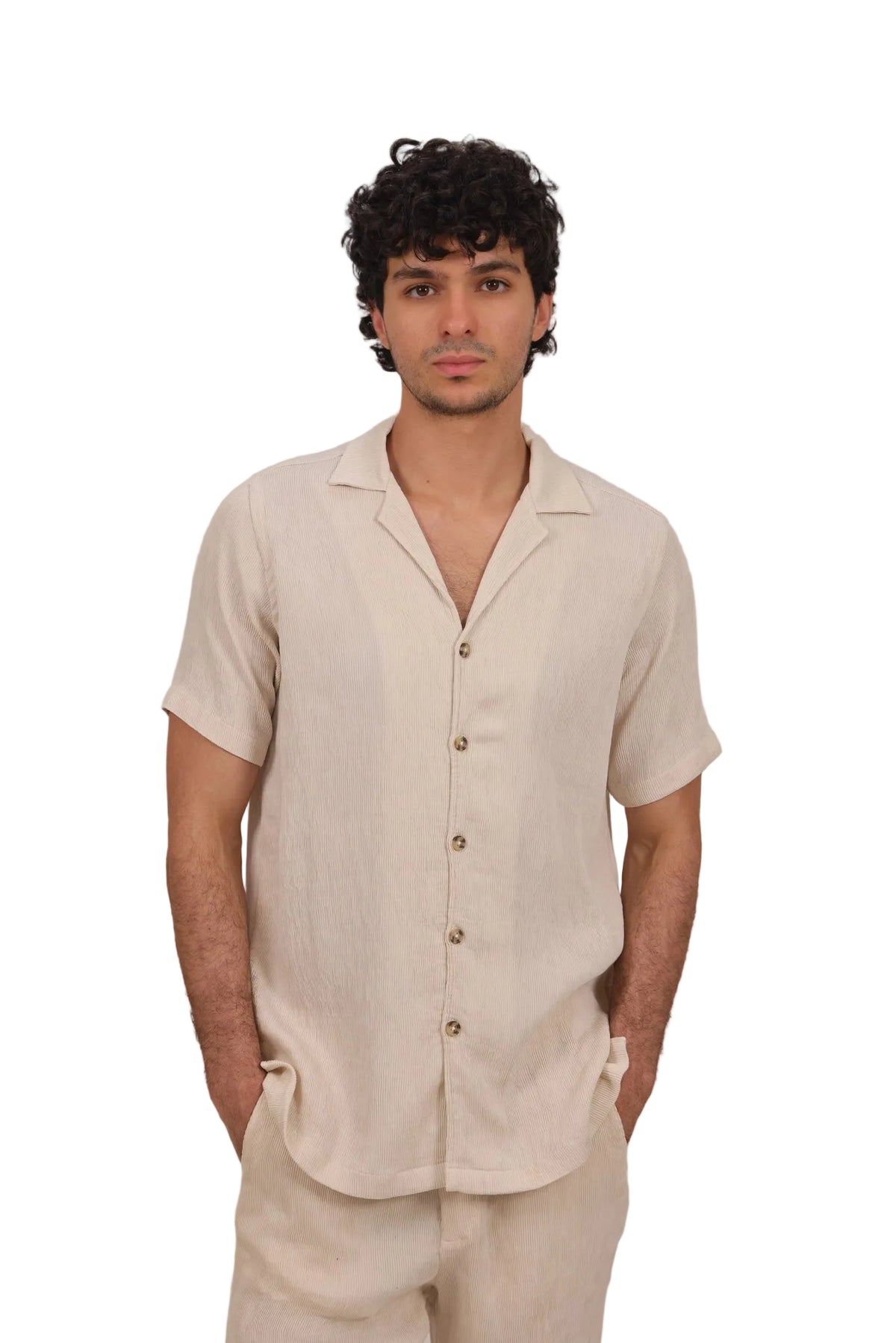 iCandy - Men's Crinkle Summer Co-ord Set