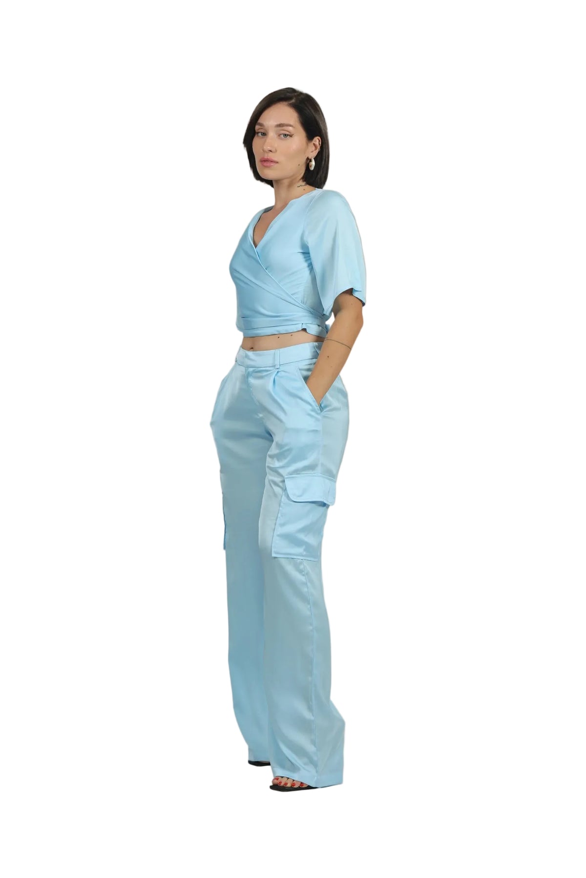 Unbothered - Women's Silk Co-ord Set