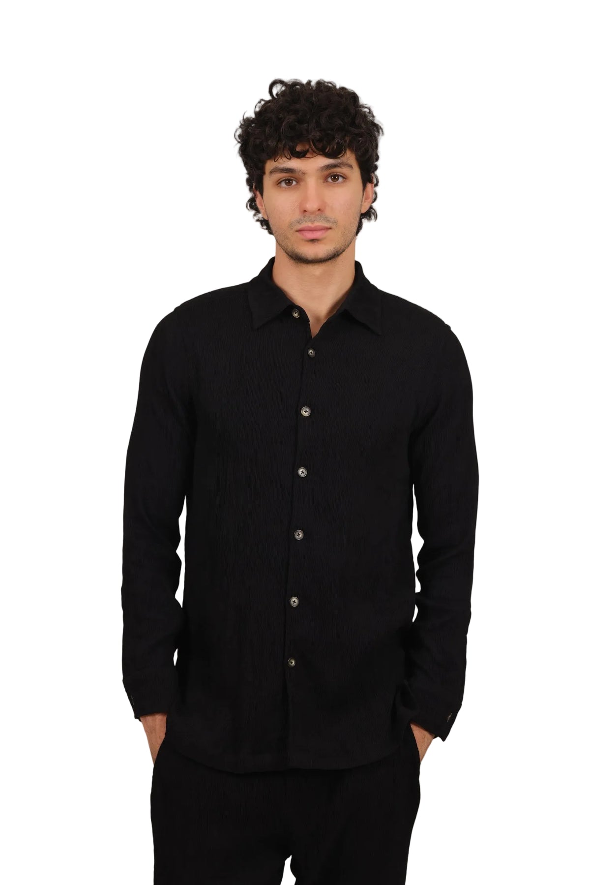Waffle - Men's Crinkle Co-ord Set