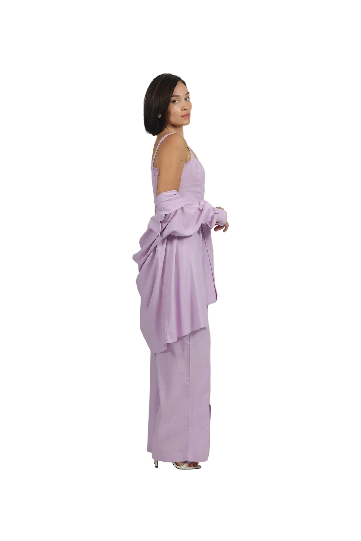 Total Babe Trio - Women's Linen 3-Piece Co-ord Set