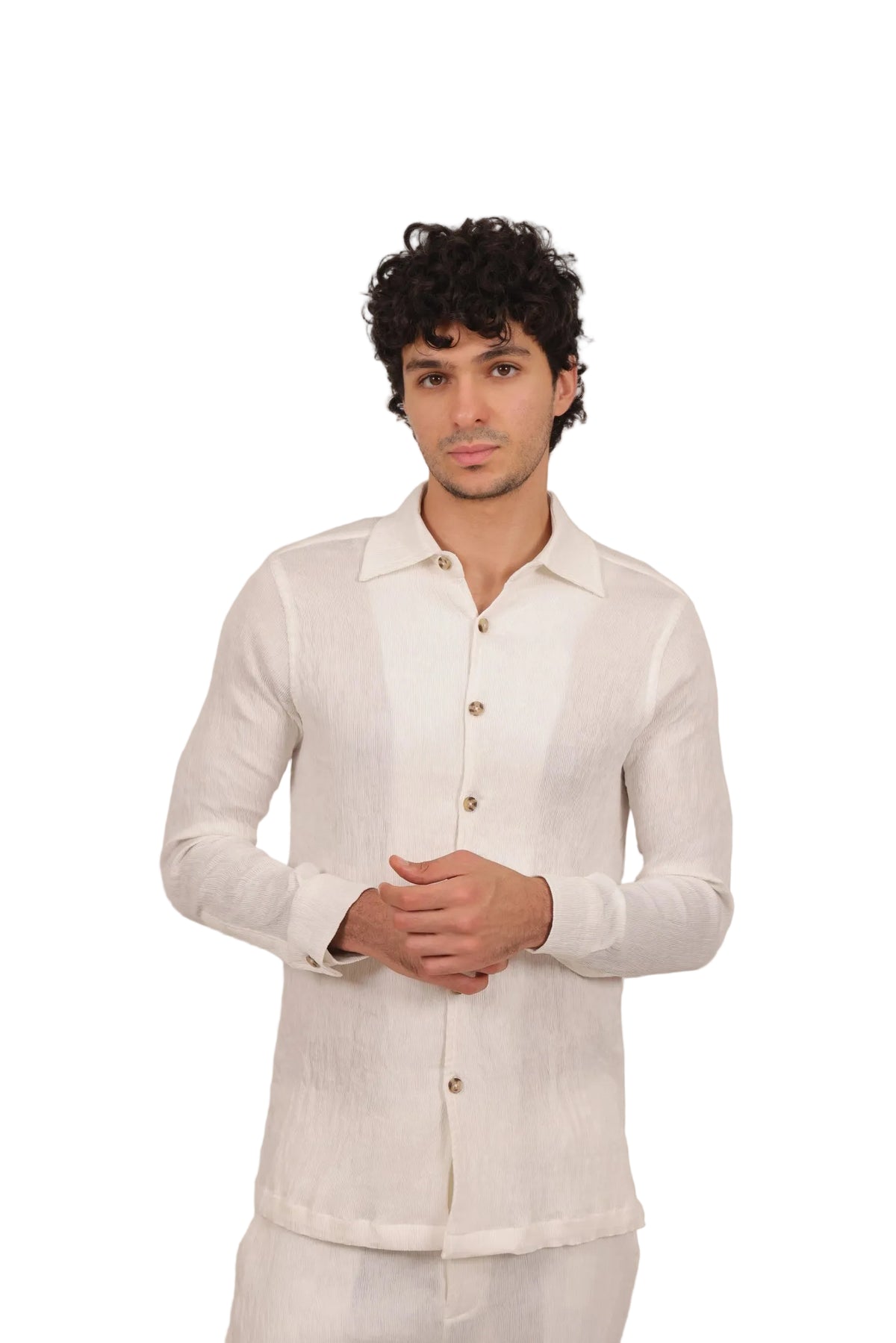 Waffle - Men's Crinkle Co-ord Set