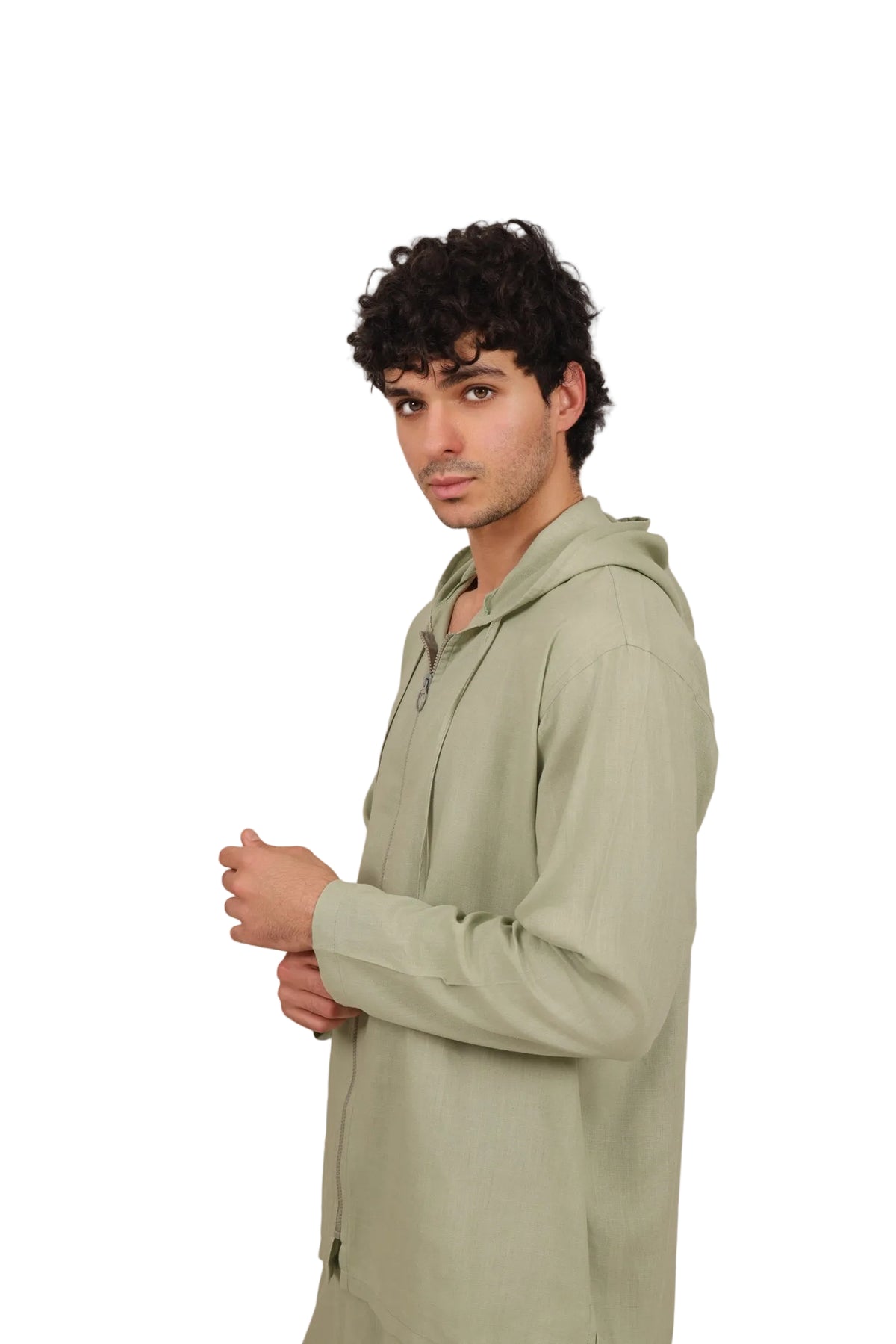 Creed - Men's Linen Hooded Co-ord Set