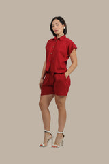 Groove Godess - Women's Color Pop Linen Set