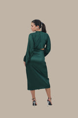 She's the Moment - Women's Silk Co-ord Set