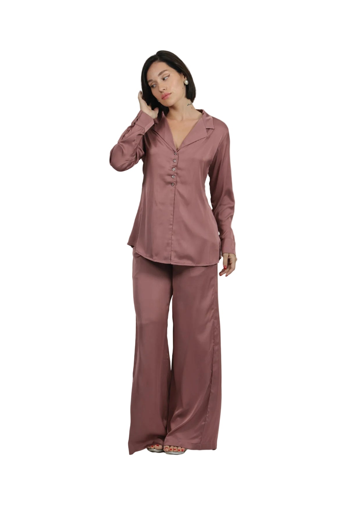 Boss Babe Energy - Women's Silk Blazer Co-ord Set