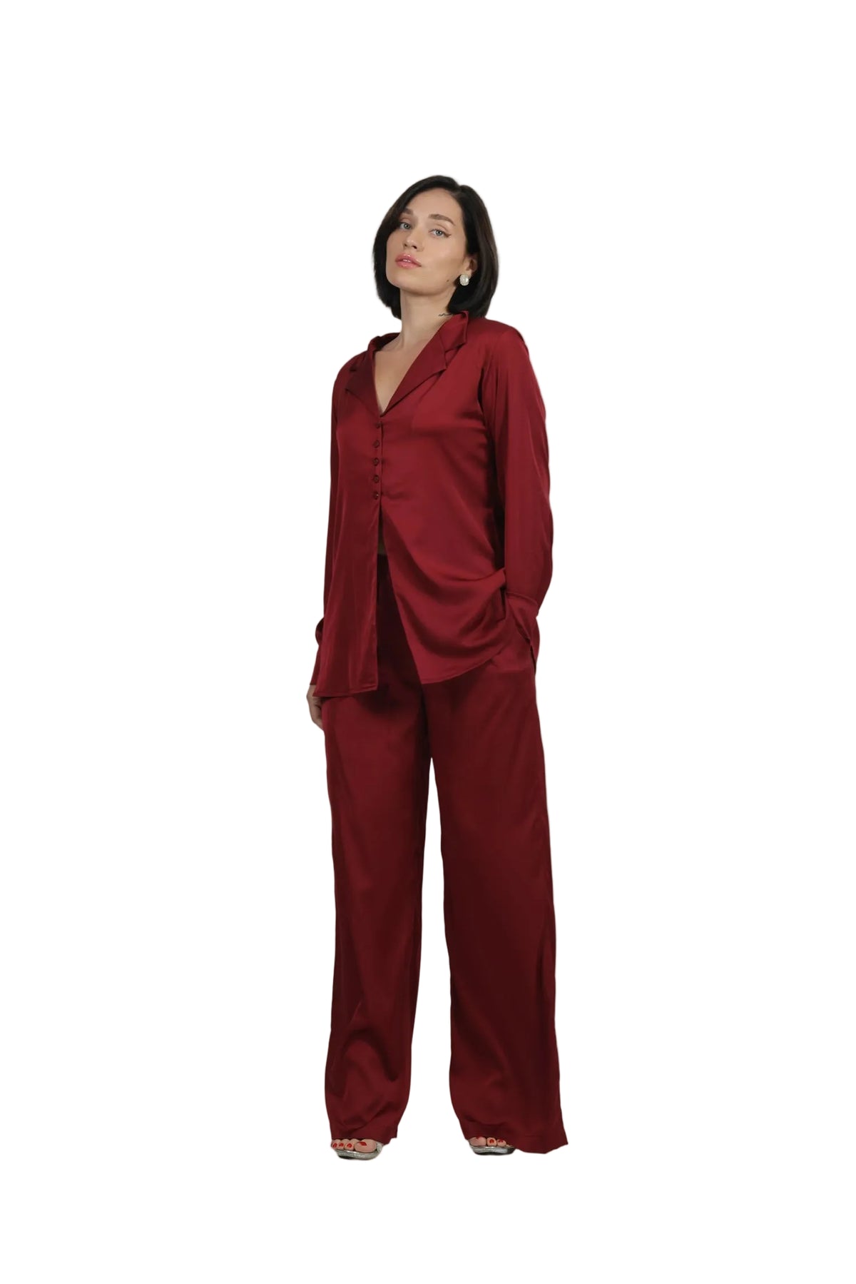 Boss Babe Energy - Women's Silk Blazer Co-ord Set