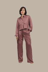 Soft Rebel - Women’s Silk Co-ord Set