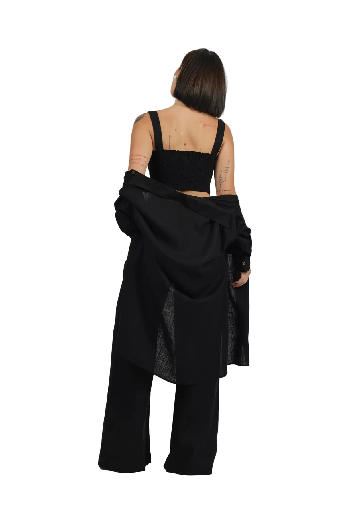 Total Babe Trio - Women's Linen 3-Piece Co-ord Set