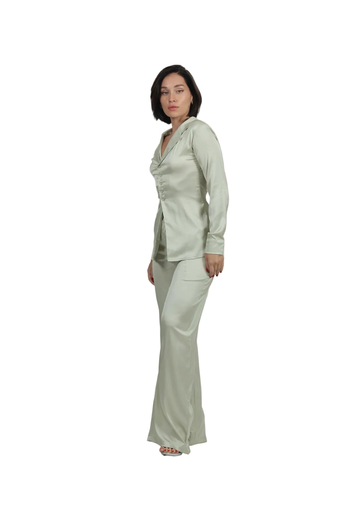 Boss Babe Energy - Women's Silk Blazer Co-ord Set