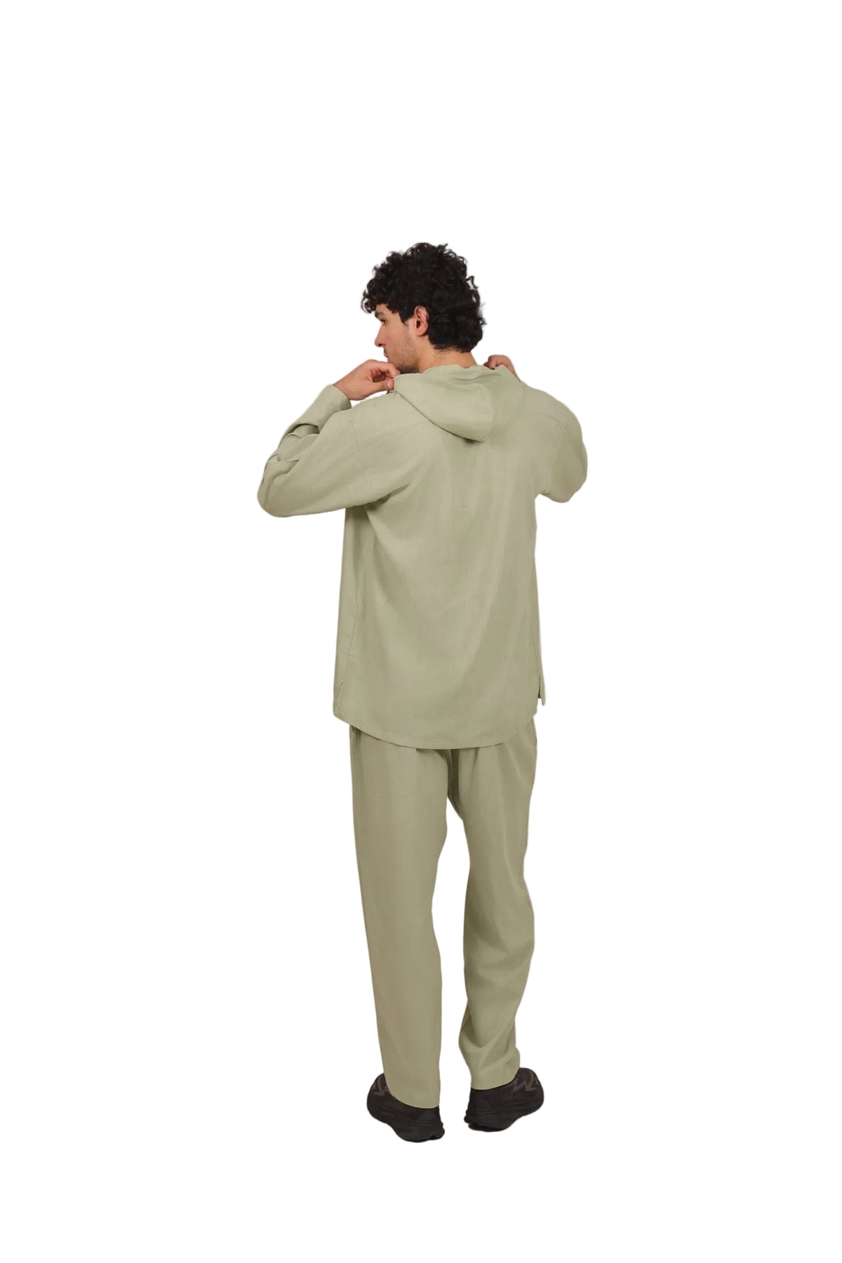 Creed - Men's Linen Hooded Co-ord Set