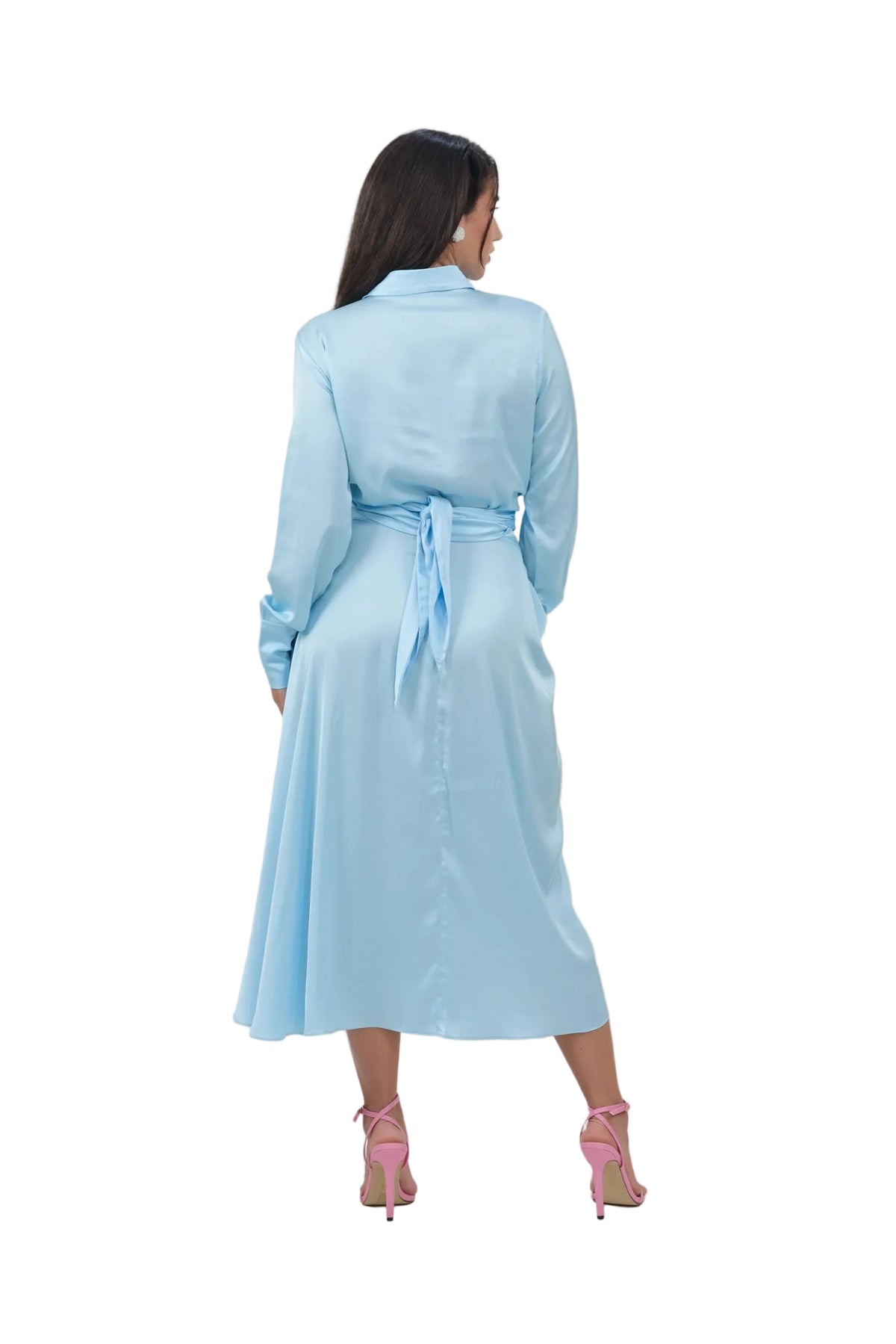 Princess Treatment Only - Women's Silk Wrap Maxi Skirt Set