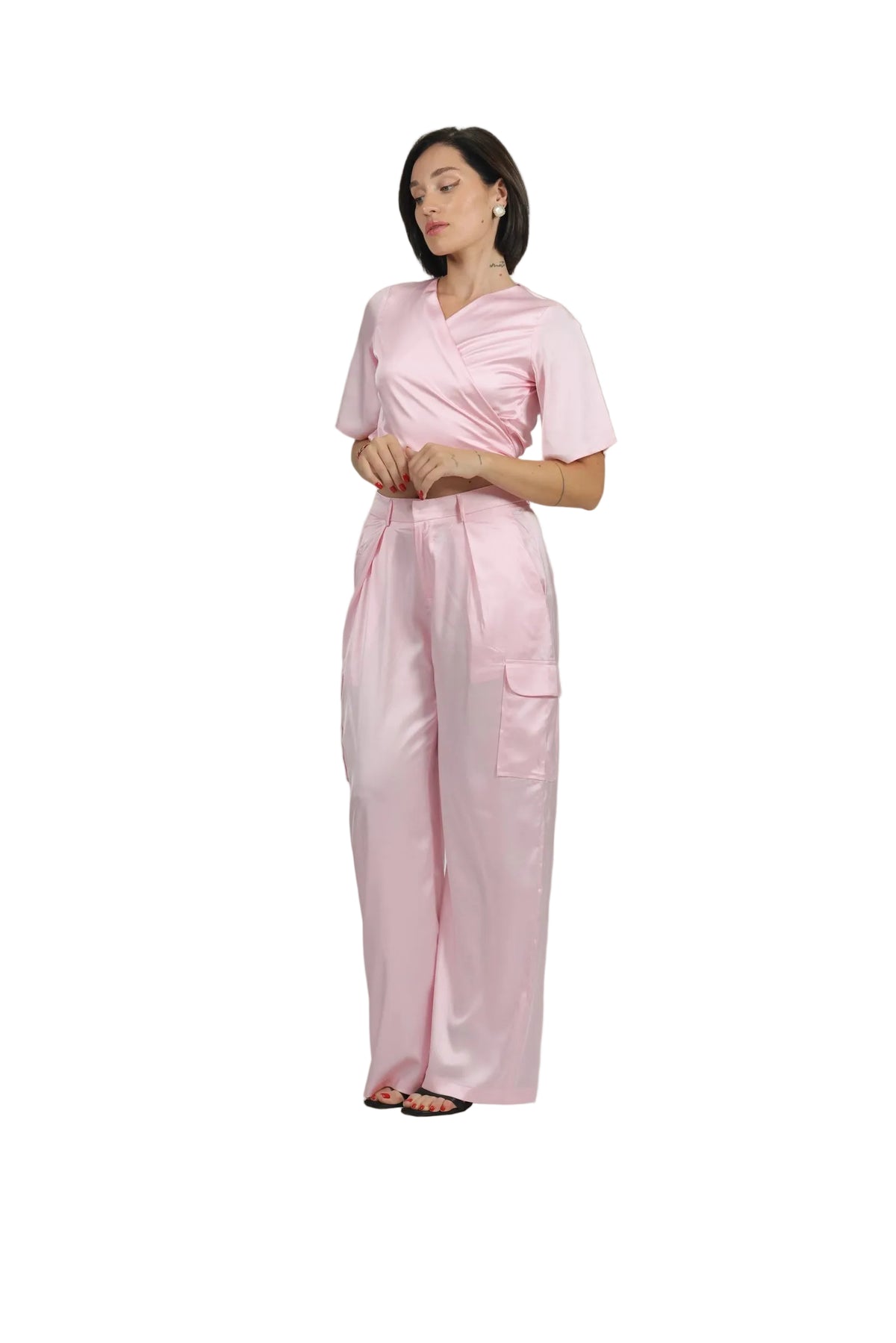 Unbothered - Women's Silk Co-ord Set