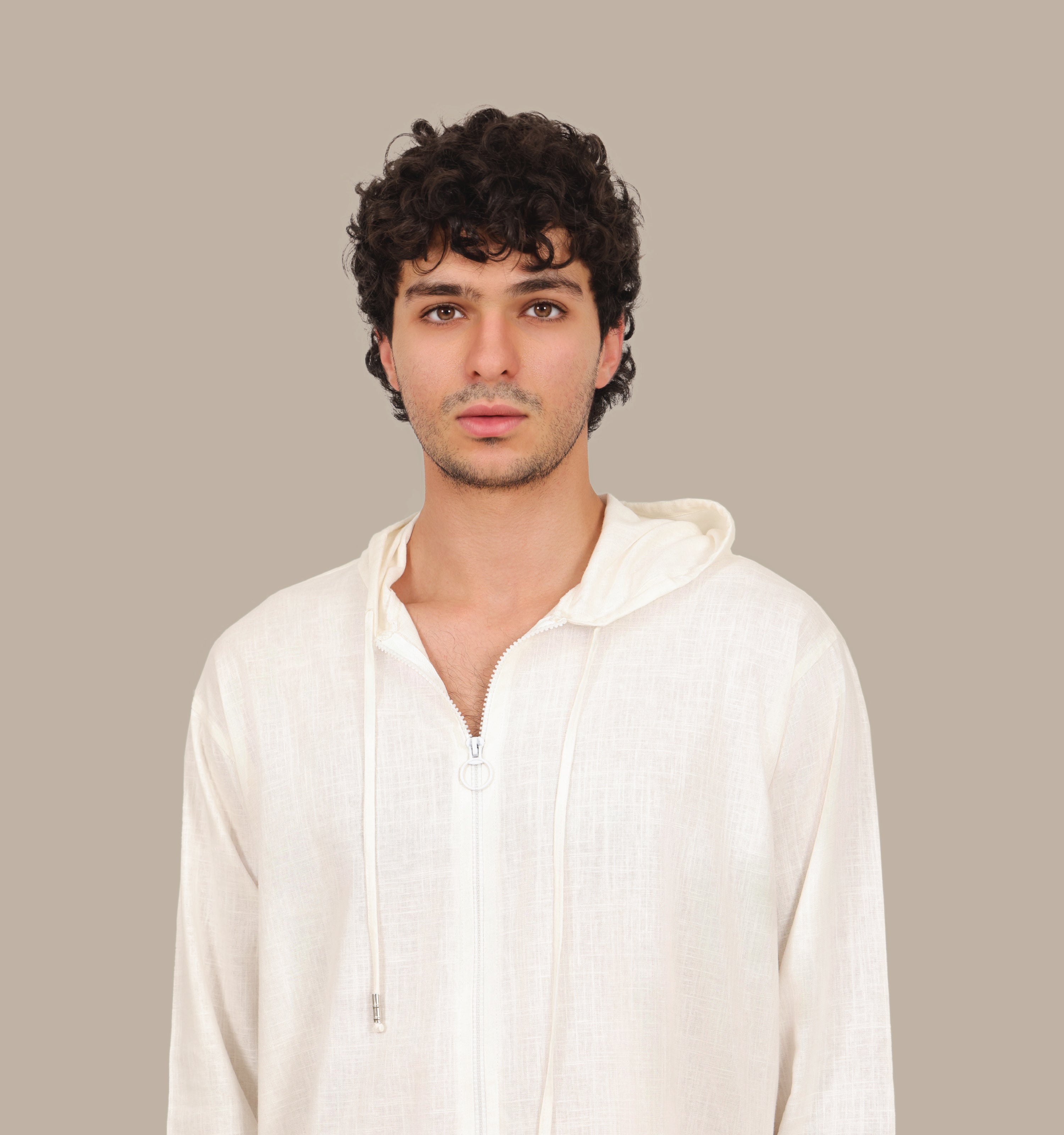 Creed - Men's Linen Hooded Set