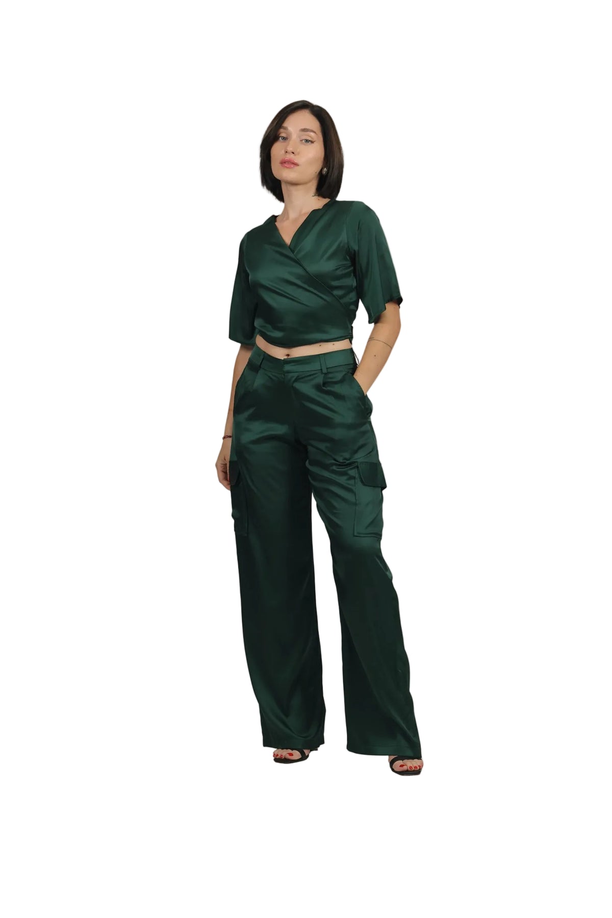 Unbothered - Women's Silk Co-ord Set