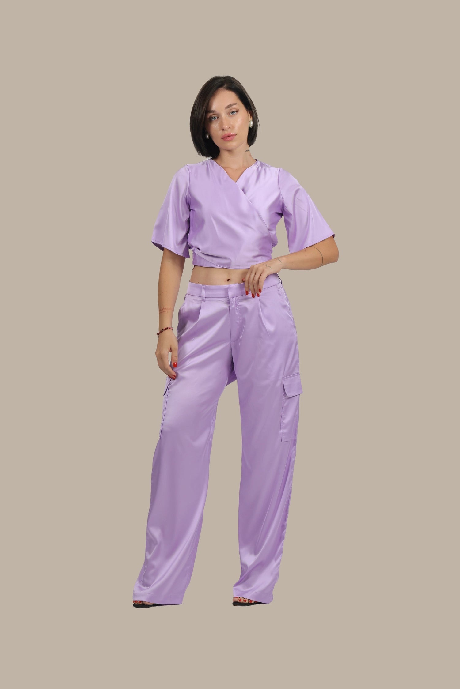 Unbothered – Women's Silk Co-ord Set