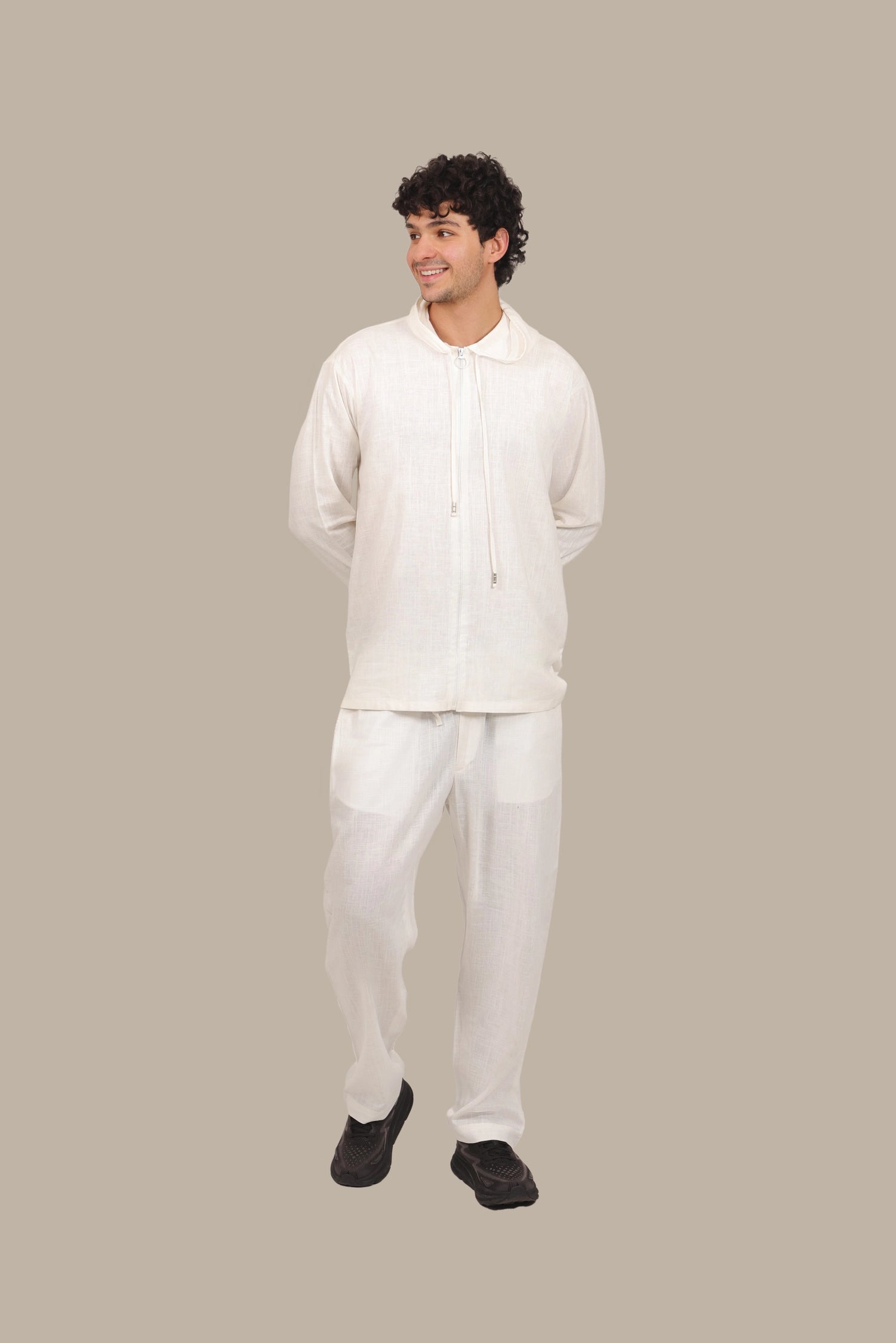 Creed - Men's Linen Hooded Set