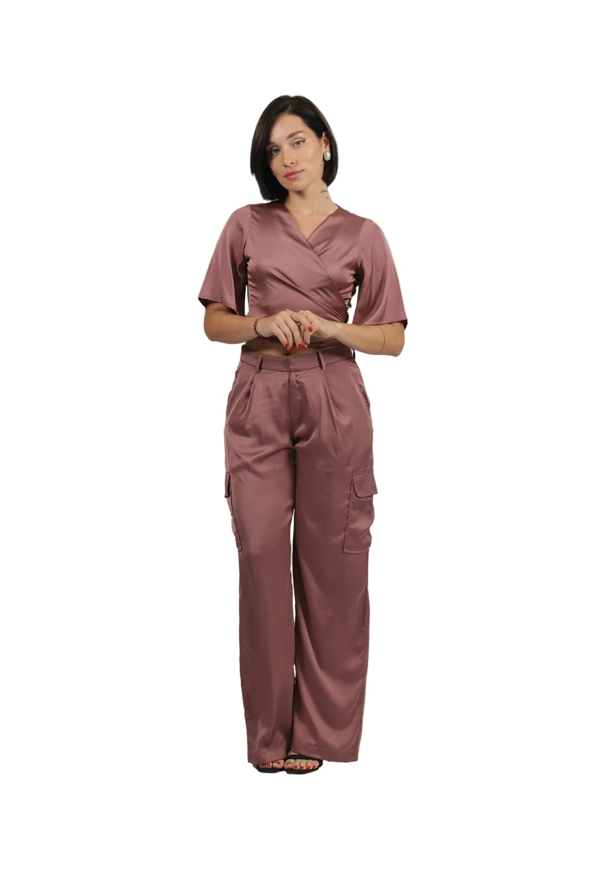 Unbothered - Women's Silk Co-ord Set