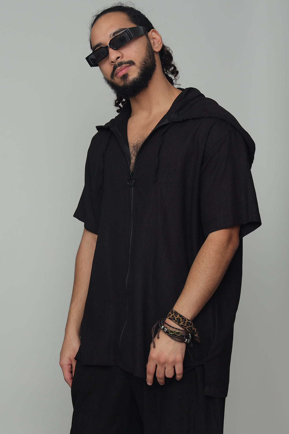 Creed - Men’s Linen Hooded Co-ord Set